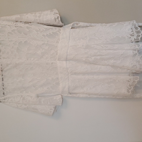 Showpo White Lace Romper - Picture 8 of 9